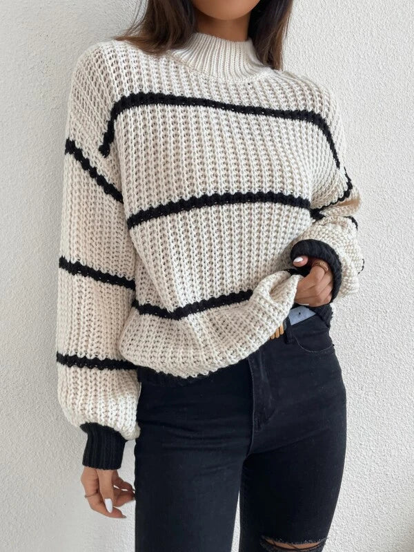 Casual Chic Gestreepte Damestrui