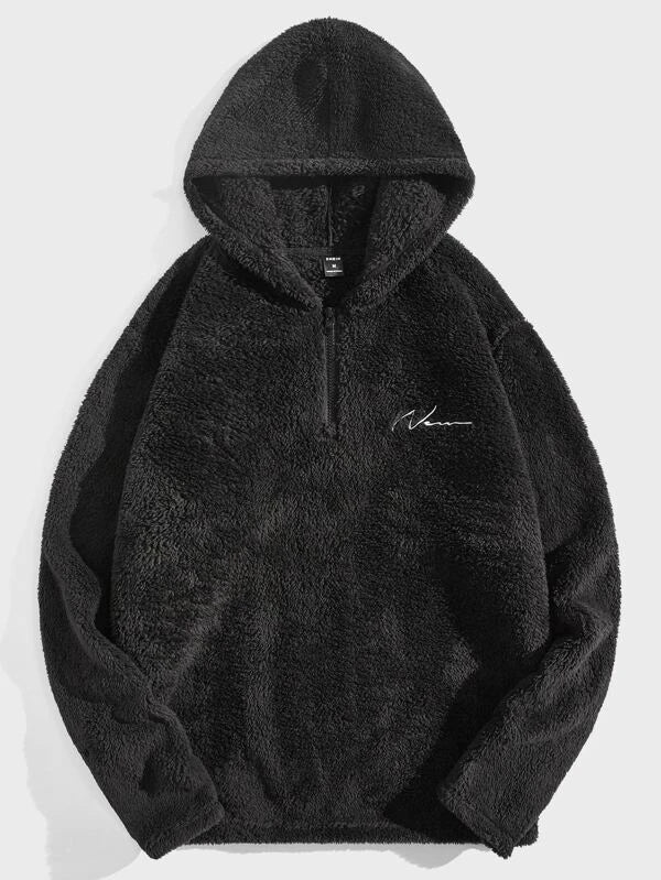 Heren Sweatshirt met Half Zip