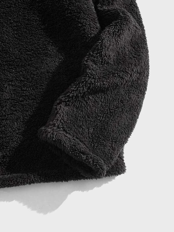 Heren Sweatshirt met Half Zip