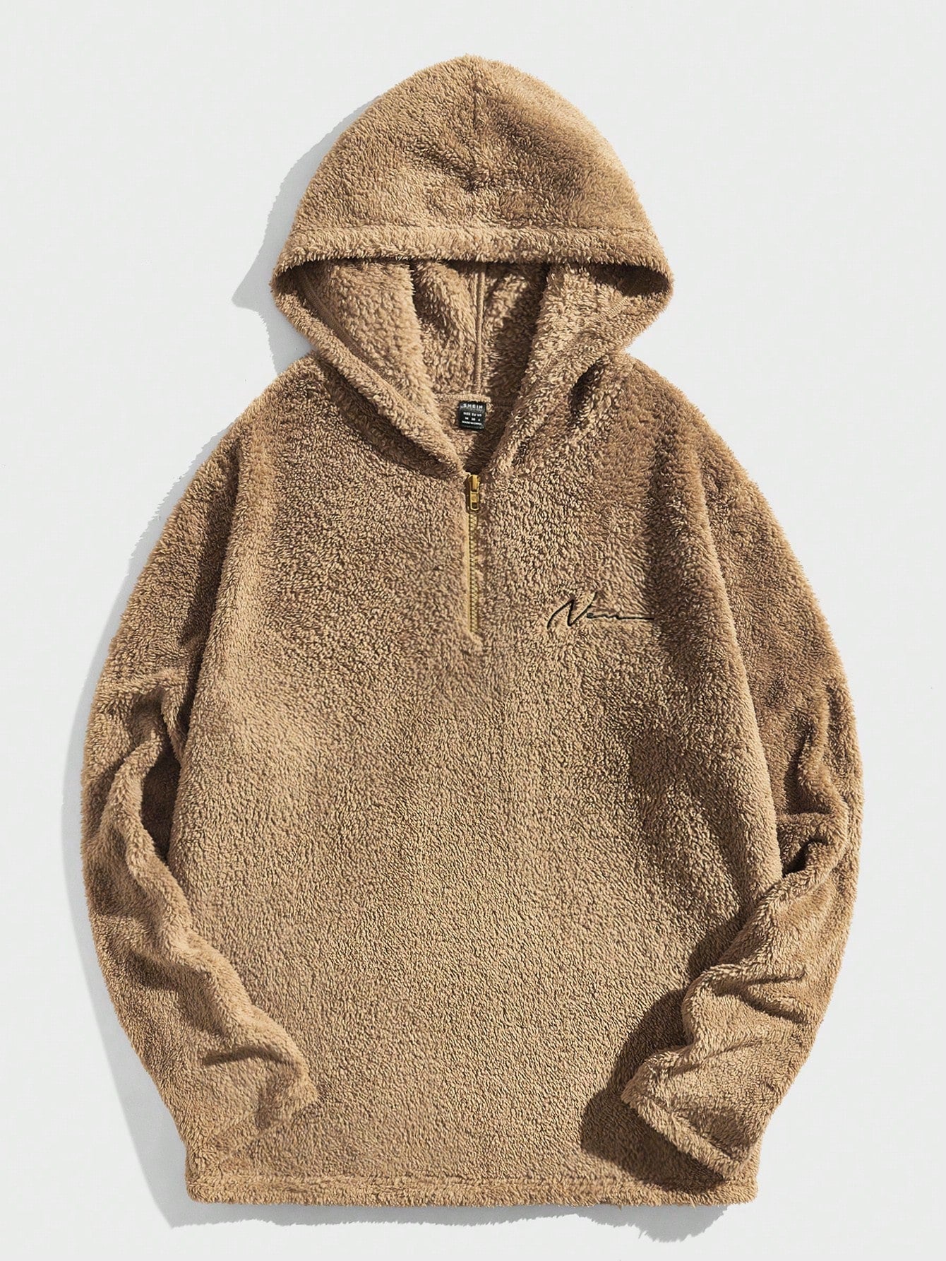 Heren Sweatshirt met Half Zip