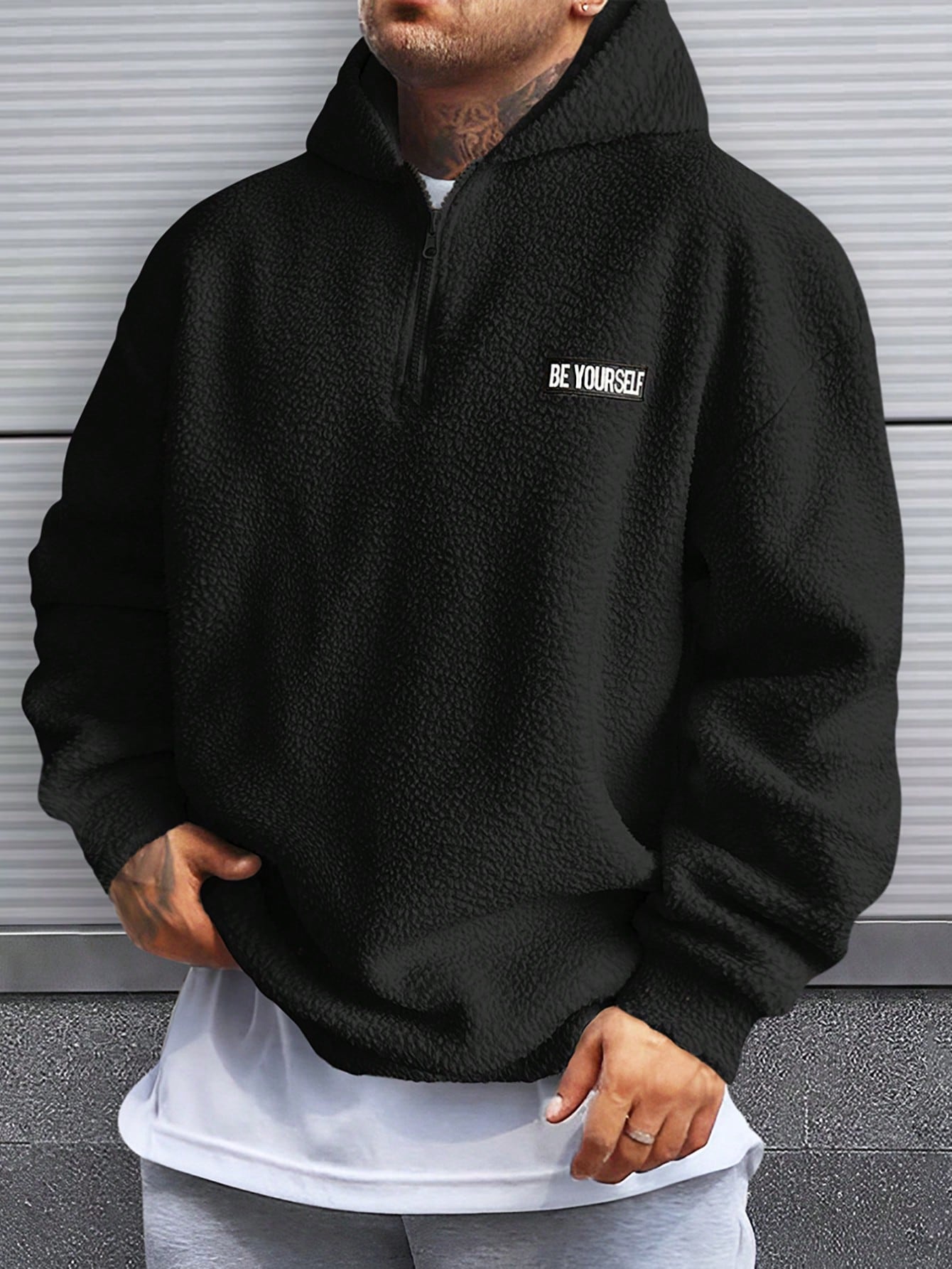 Cozy Teddy Half Zip