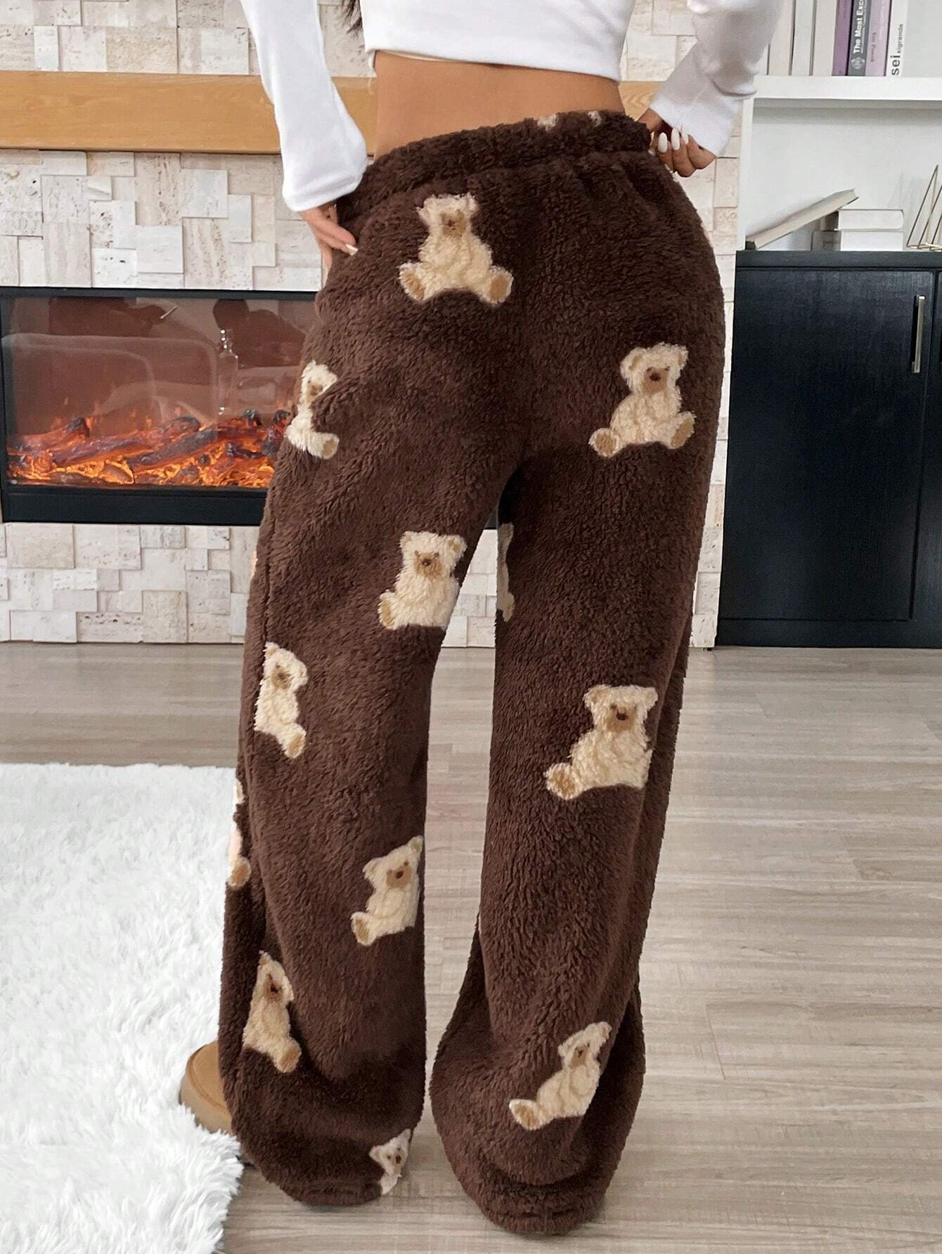 Teddy Fleece Broek Dames