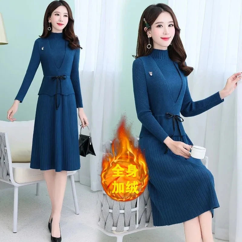 New Fashion Autumn Winter Women Long Sweater