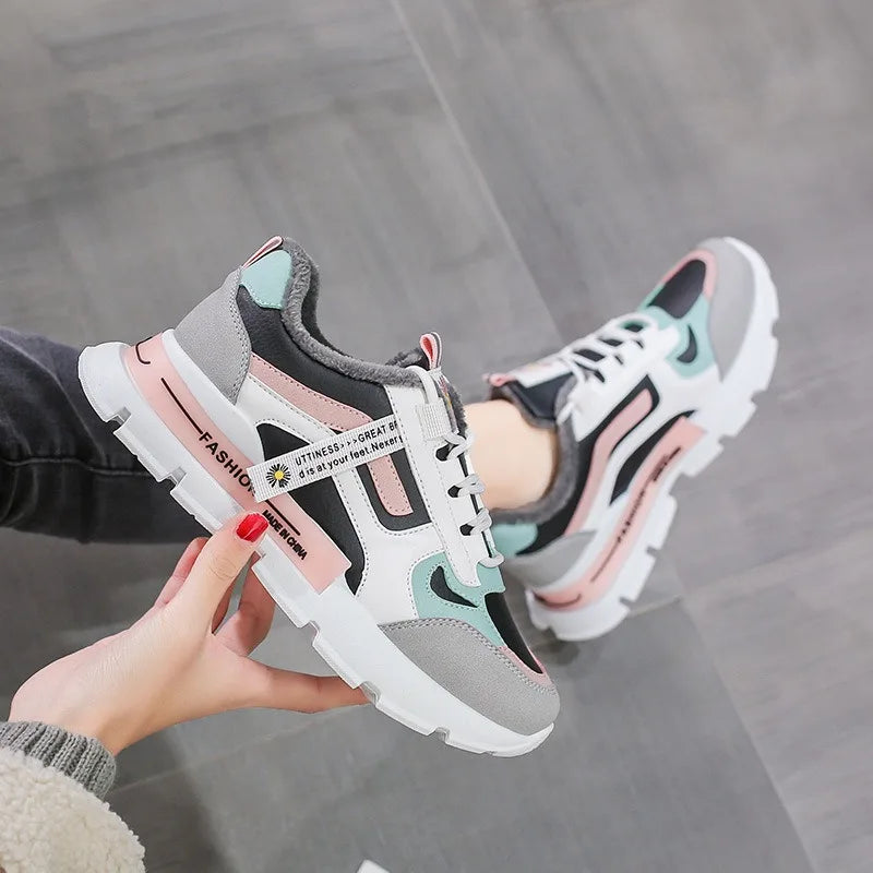 Autumn Winter Hot Sale Female Sneakers