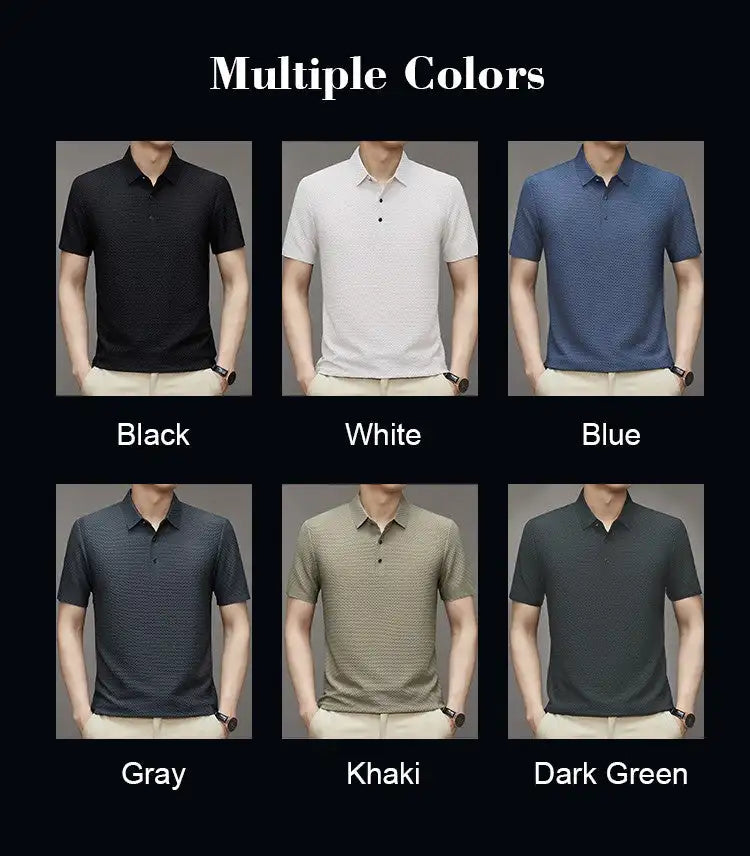 Men's Summer Ice Silk T-Shirt, Running T-shirt