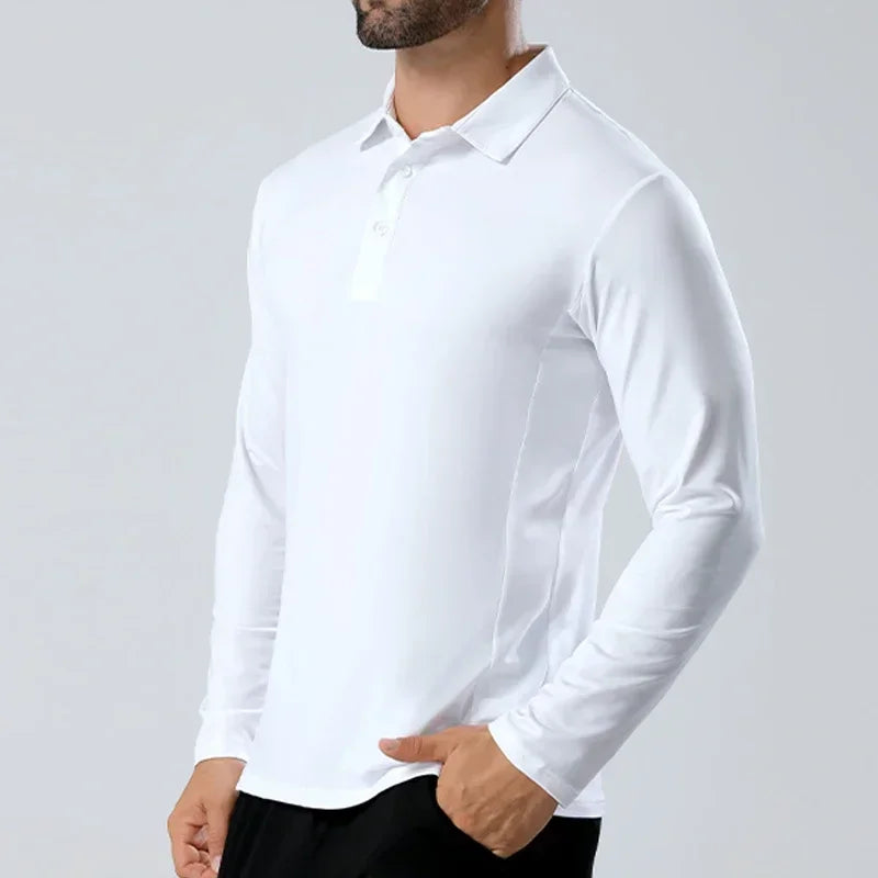 Men Sport T-shirt Breathable Training Long Sleeved