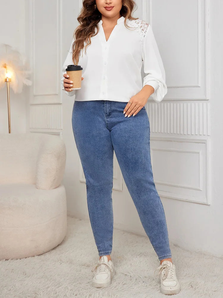Office Casual Button Up Shirts Tops