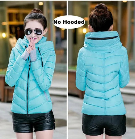Women's Hooded Quilted Parkas