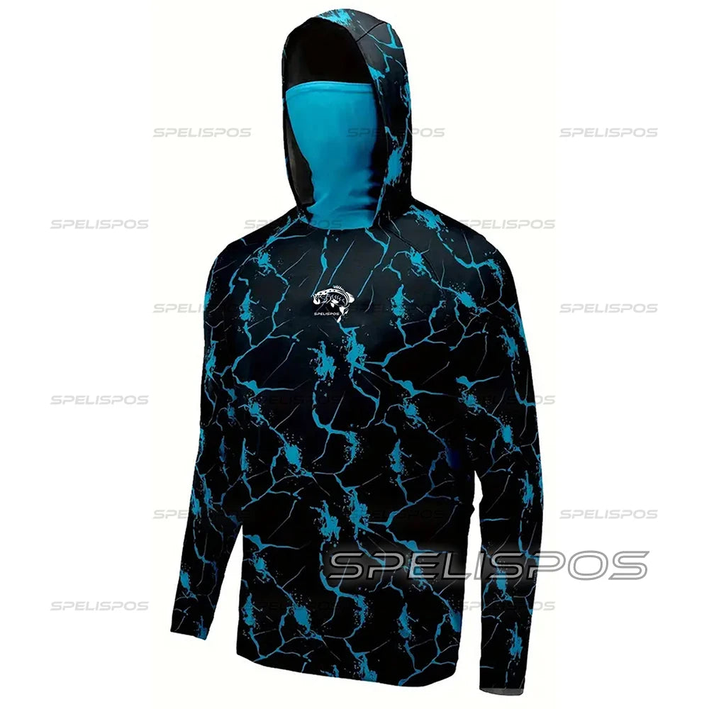 Fishing Hood Riding Tops Wear UPF 50+