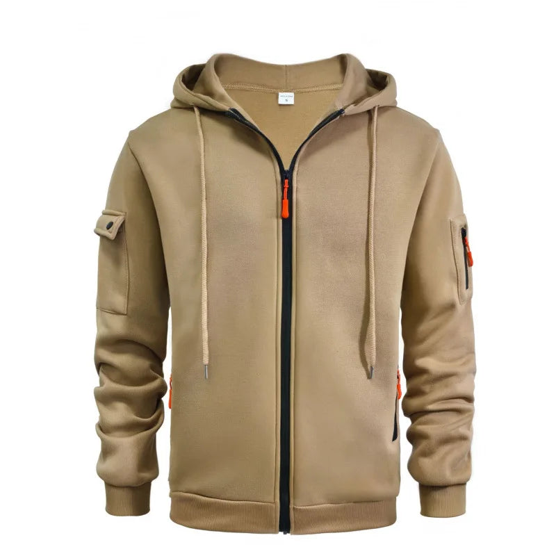 2025 Men's Hooded Sweater Leisure Sports Pullover