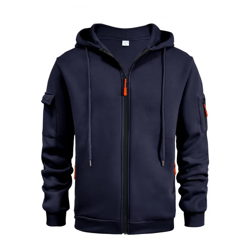 2025 Men's Hooded Sweater Leisure Sports Pullover