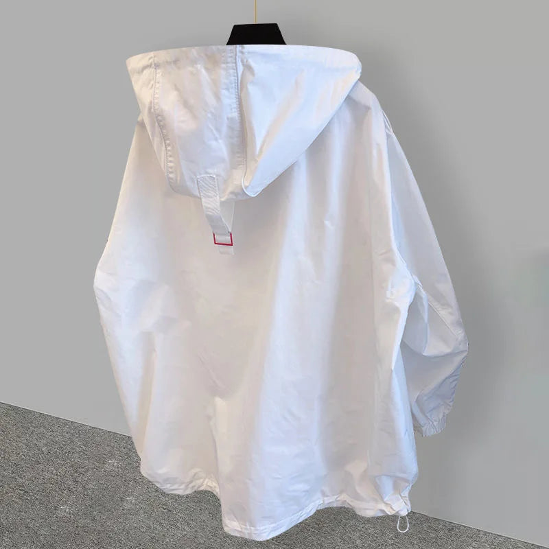 Korean Golf Clothing Trend Hooded Windproof Coat