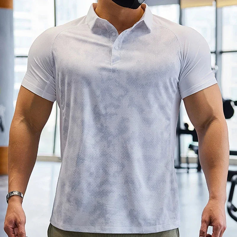 Men Dry Fit Compression Sweatshirt Man Short Sleeve