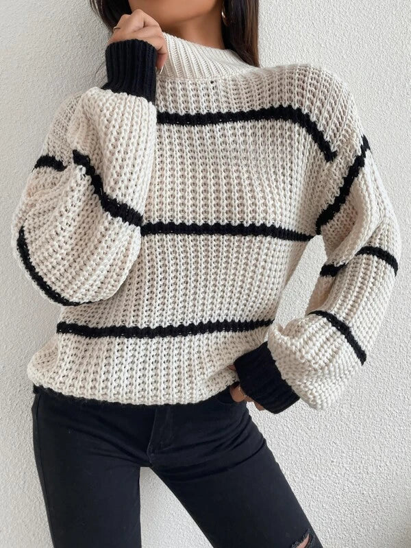 Casual Chic Gestreepte Damestrui