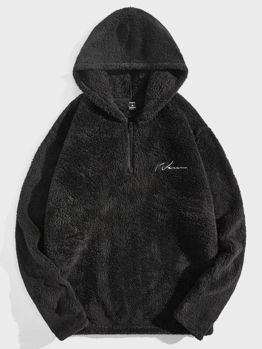 Heren Sweatshirt met Half Zip