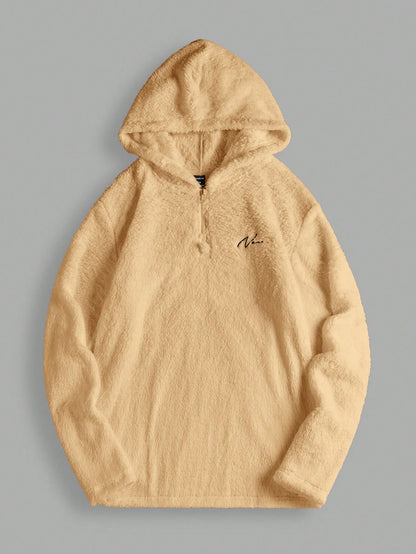 Heren Sweatshirt met Half Zip