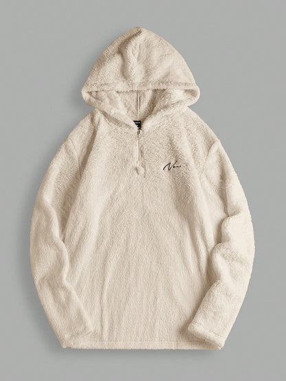 Heren Sweatshirt met Half Zip