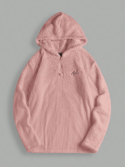 Heren Sweatshirt met Half Zip