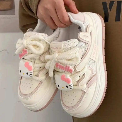 Sanrioed Hello Kitty Sneakers Kawaii
