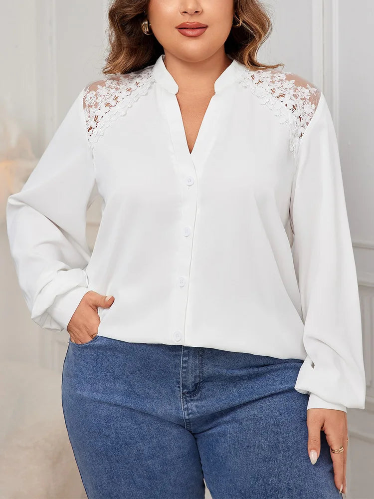Office Casual Button Up Shirts Tops