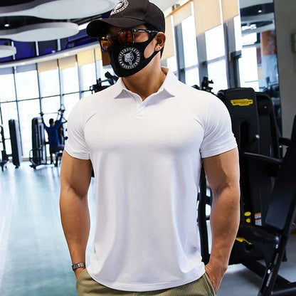Men Dry Fit Compression Sweatshirt Man Short Sleeve
