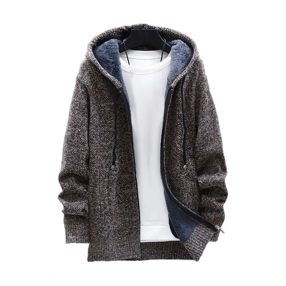 Hooded Zipper Men Jacket Men