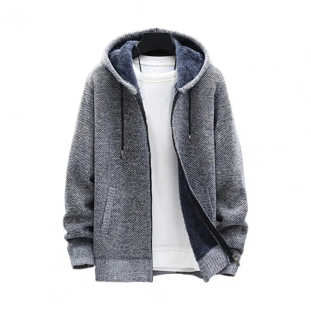 Hooded Zipper Men Jacket Men