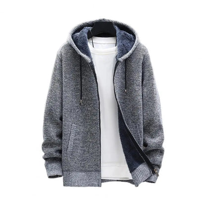 Hooded Zipper Men Jacket Men