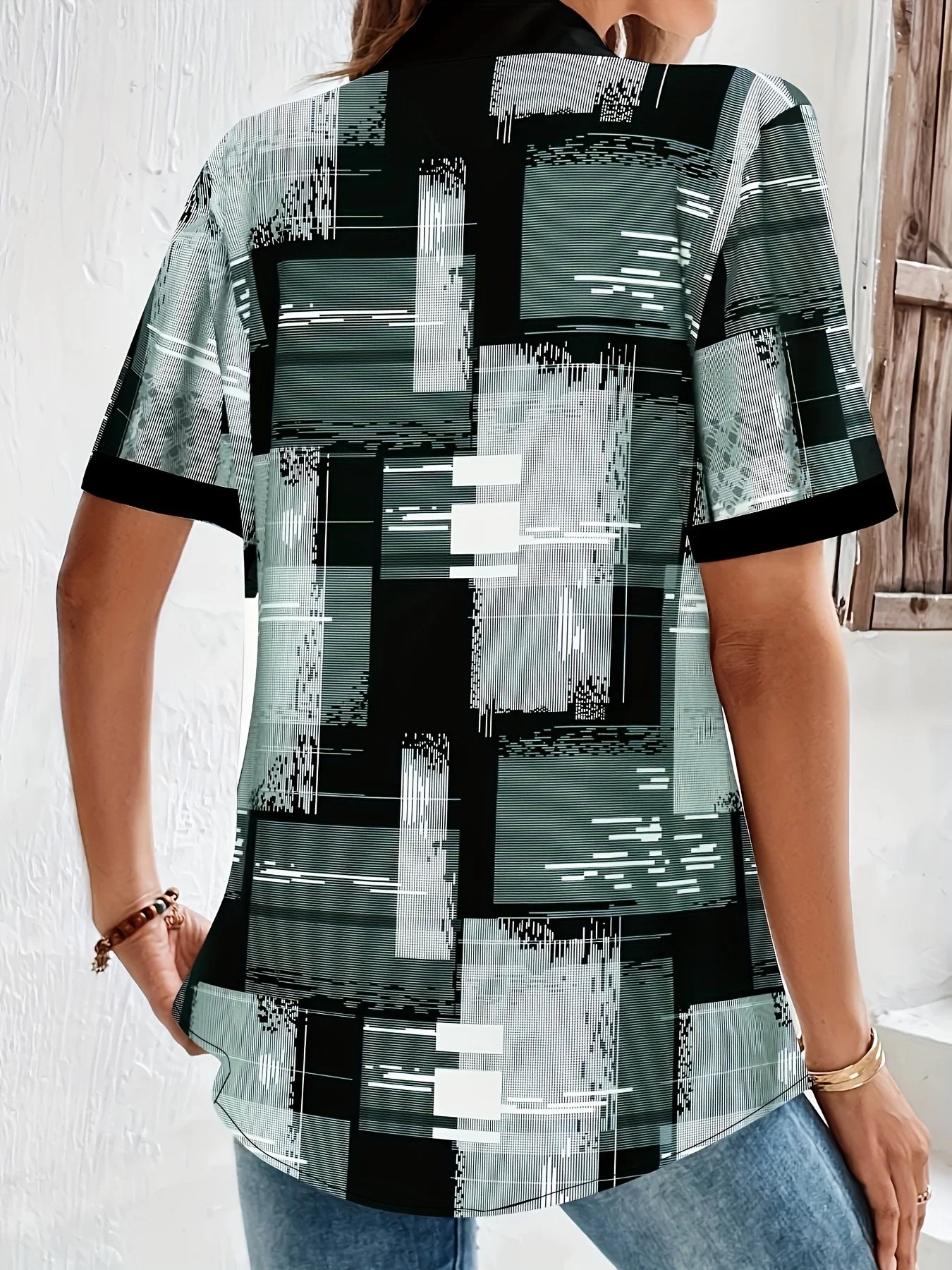 Women's Plus Size Shirt Summer Chic Elegant