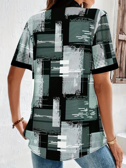 Women's Plus Size Shirt Summer Chic Elegant