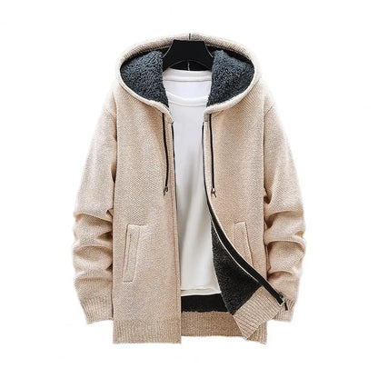 Hooded Zipper Men Jacket Men