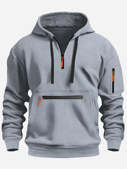 2025 Men's Hooded Sweater Leisure Sports Pullover