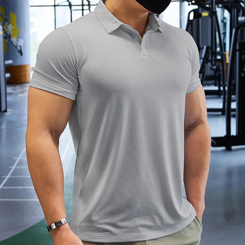 Men Dry Fit Compression Sweatshirt Man Short Sleeve