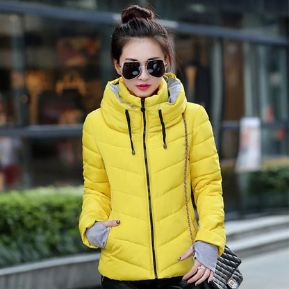 Women's Hooded Quilted Parkas