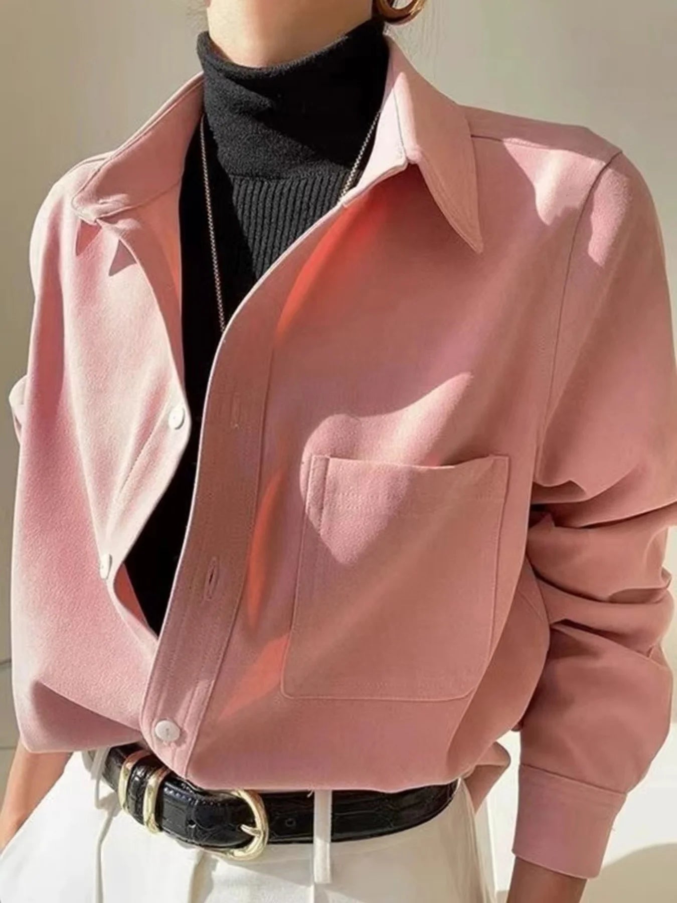Long-sleeved Shirt for Women Spring and Summer