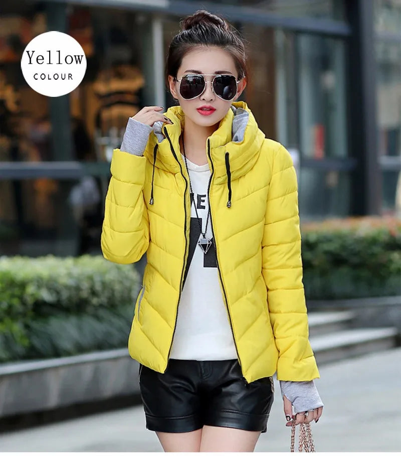 Women's Hooded Quilted Parkas