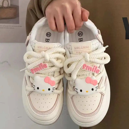 Sanrioed Hello Kitty Sneakers Kawaii