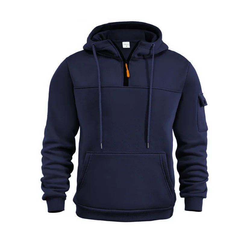 2025 Men's Hooded Sweater Leisure Sports Pullover