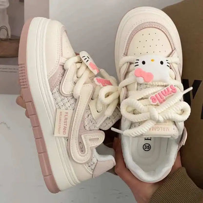 Sanrioed Hello Kitty Sneakers Kawaii