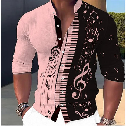 New Fashion Standing Collar Men's Creative