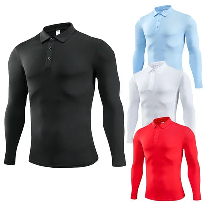 Men Sport T-shirt Breathable Training Long Sleeved