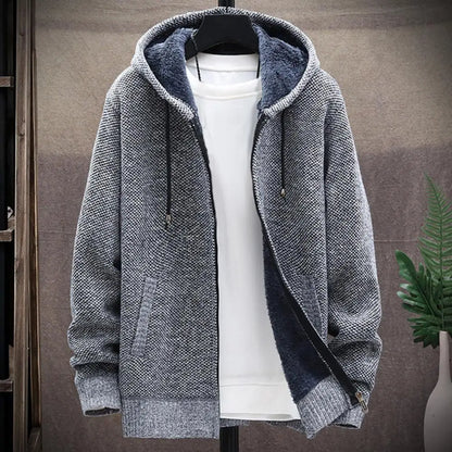 Hooded Zipper Men Jacket Men