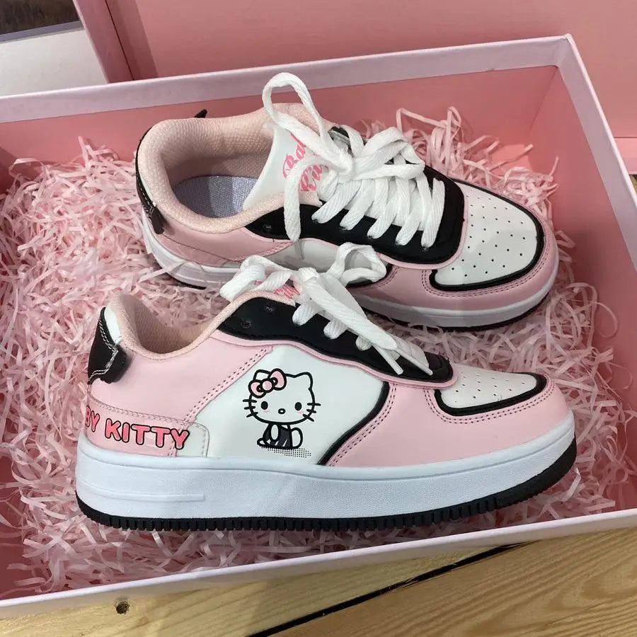 Sanrioed Hello Kitty Sneakers Kawaii