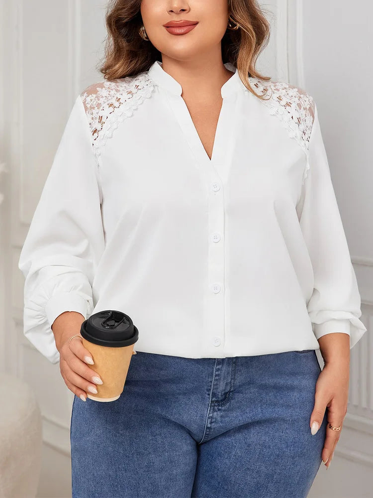 Office Casual Button Up Shirts Tops
