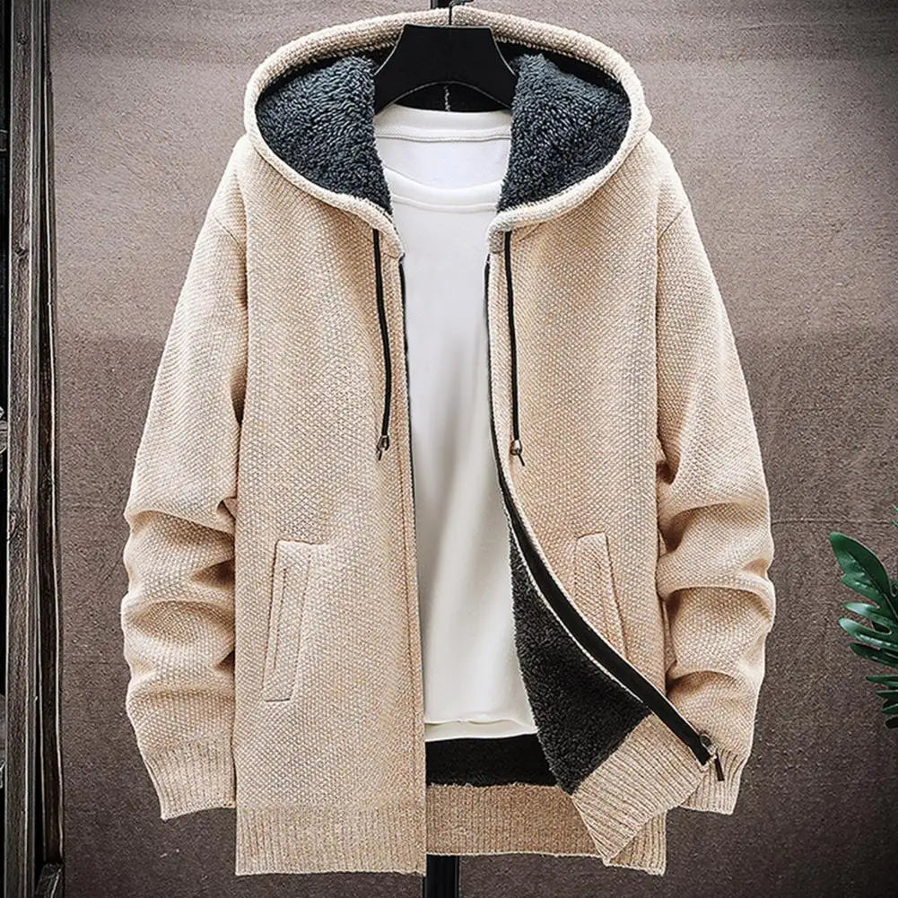 Hooded Zipper Men Jacket Men
