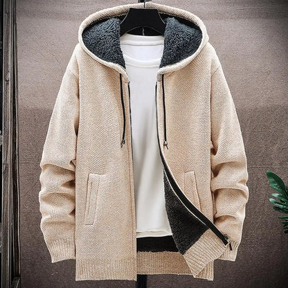 Hooded Zipper Men Jacket Men
