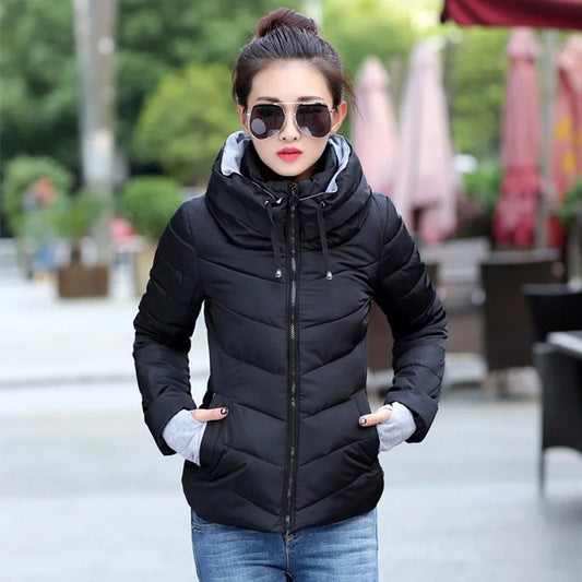 Women's Hooded Quilted Parkas