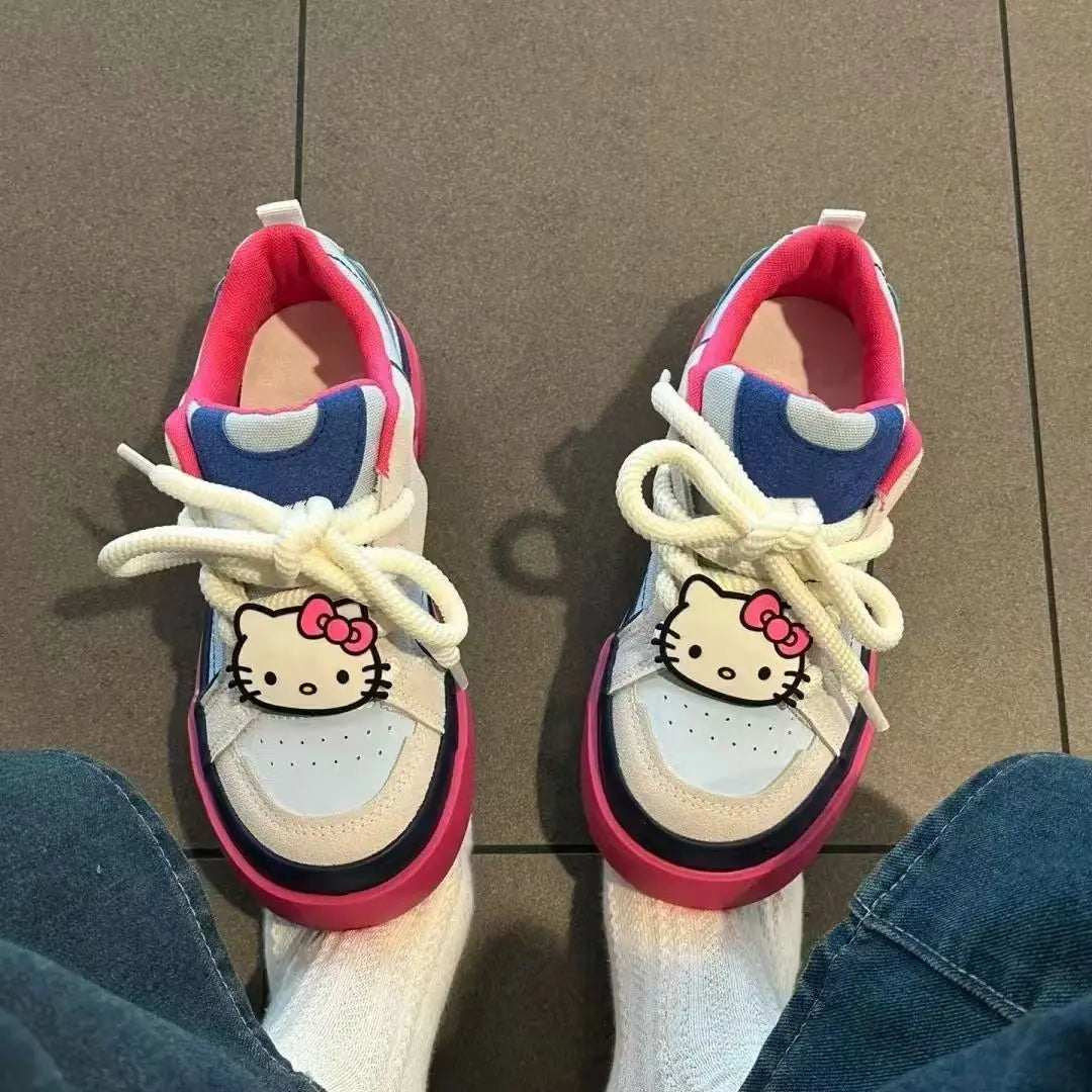 Sanrioed Hello Kitty Sneakers Kawaii