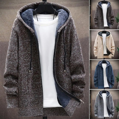 Hooded Zipper Men Jacket Men