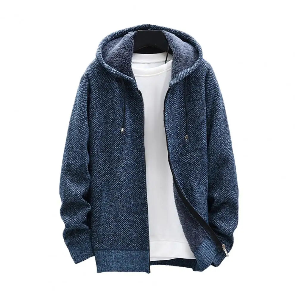 Hooded Zipper Men Jacket Men